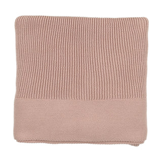 Pink Knitted Blanket
