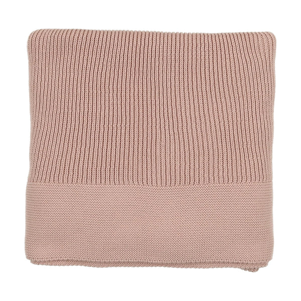 Pink Knitted Blanket