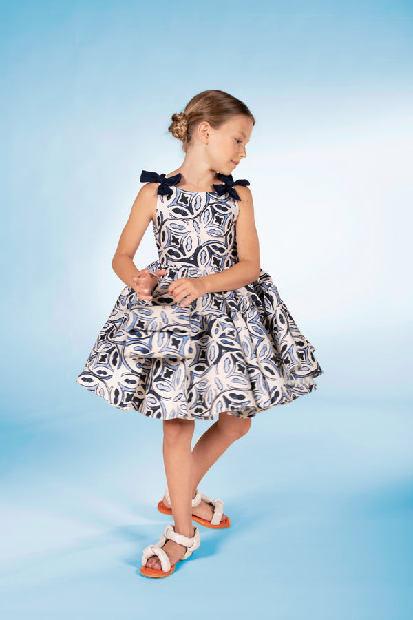 blue mosaic dress Blue Mosaic