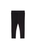 Black Rib Leggings