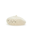 Ivory Pearl Beret
