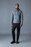 Carbon Grey Mens Malik Wool Jacket
