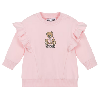 Pink Sugar Rose Ruffle Sweatshirt