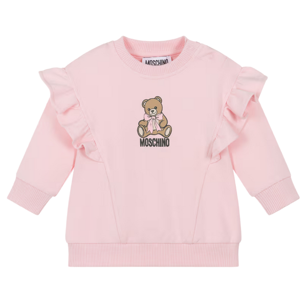 Pink Sugar Rose Ruffle Sweatshirt