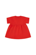 Red Baby Bear Pocket Dress