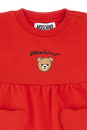Red Baby Bear Pocket Dress