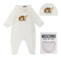 Cloud Baby Long Sleeve Ruggled Footie + Hat Gift Set