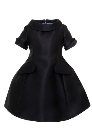 Black Embellished Mika Long Length Dress