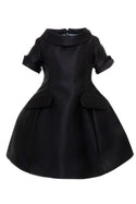Black Embellished Mika Dress