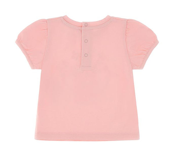 Pink Baby Watering Can Flower Tee