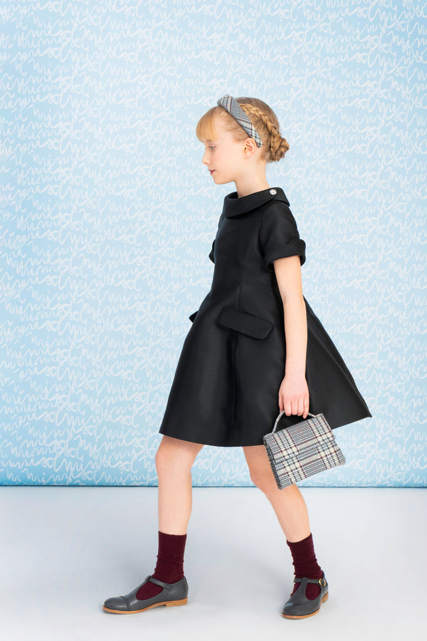 Black Embellished Mika Dress