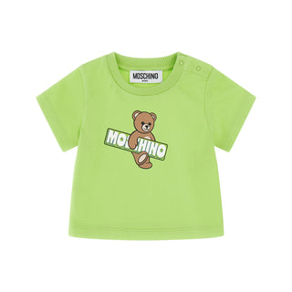 Lime Baby Moschino Bear Tee
