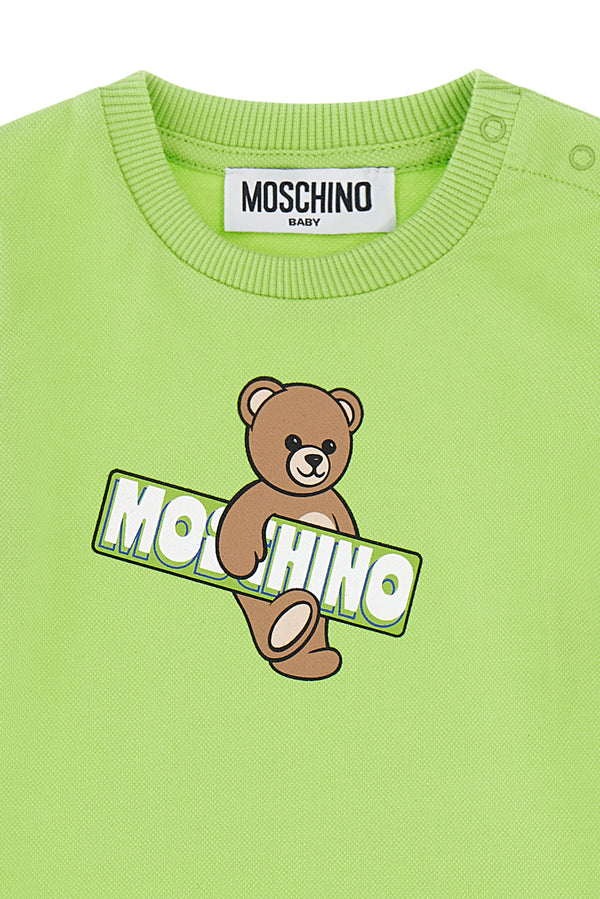 Lime Baby Moschino Bear Tee