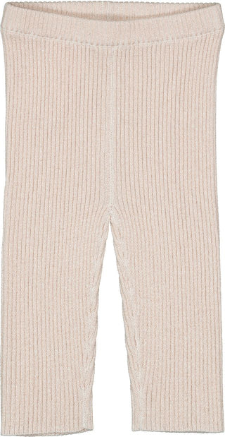 Cream Baby Knit Chat Leggings