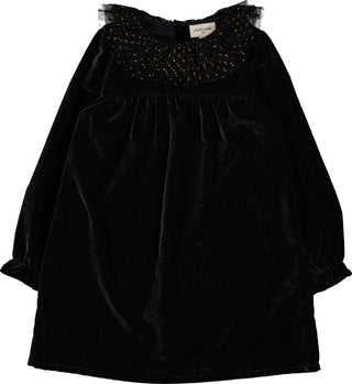 Black Velvet Guimauve Dress