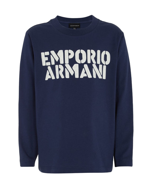 Naval Graphic Logo Long Sleeves Tee