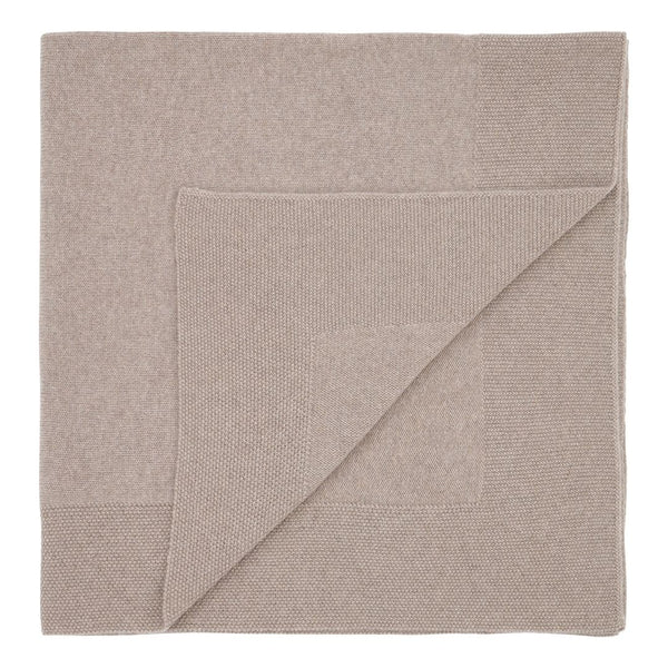 Bear Melange Baby Cashmere Blanket