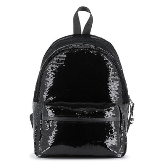 Black Glitter Backpack