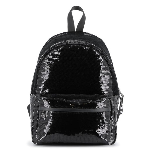 Black Glitter Backpack