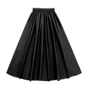 Black Teen Taffeta Skirt