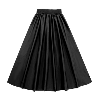 Black Teen Taffeta Skirt