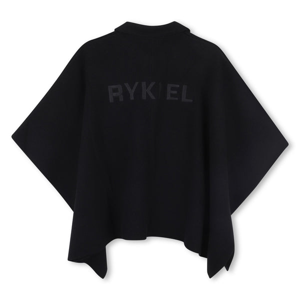 Black Knit Cape