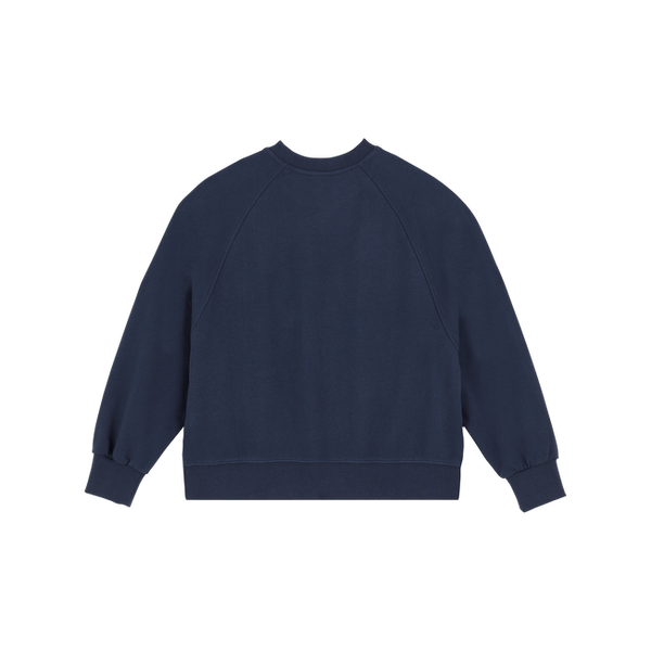 Navy with Turtle Crewneck Sweatshirt