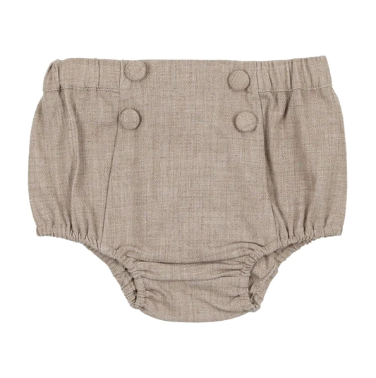CCB Oatmeal Wool Button Bloomers