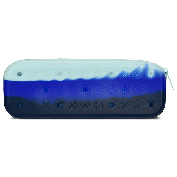 Ocean Waves Charmed Jelly Pencil Case