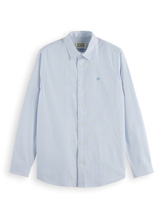 Blue Oxford Stripe Shirt