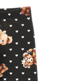 Black Teddy Polka Dot Leggings