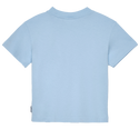 Light Blue Neck Logo Tee