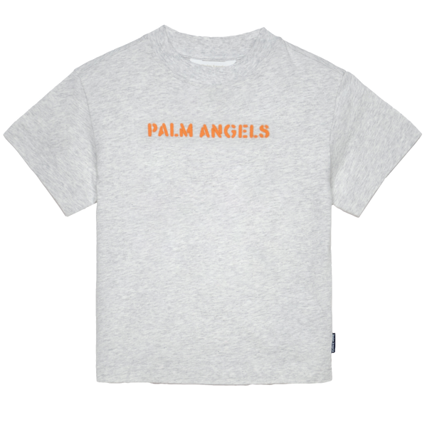 Grey Melange Logo Tee