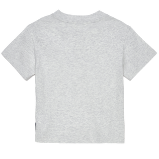 Grey Melange Logo Tee