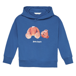 Blue Bear Logo Hoodie