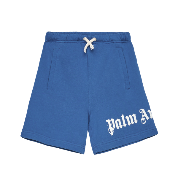 Blue Classic Logo Sweat Shorts