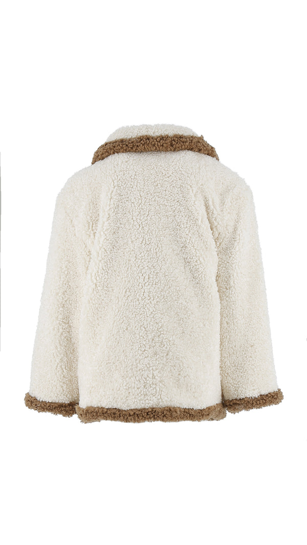 Ivory Sherpa Jacket