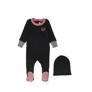 Black Varsity Footie