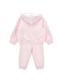 Pink Cotton Bow Tracksuit