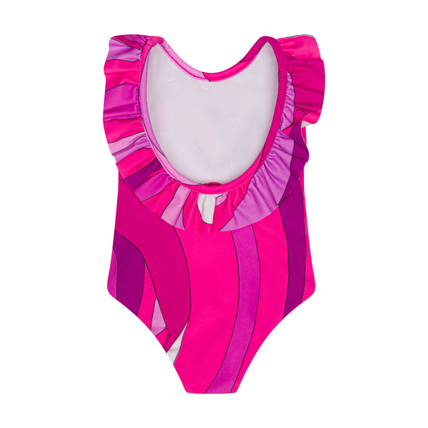 Pink Baby Printed Swimsuit