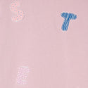 Pink Stella Patches Fleece Dress