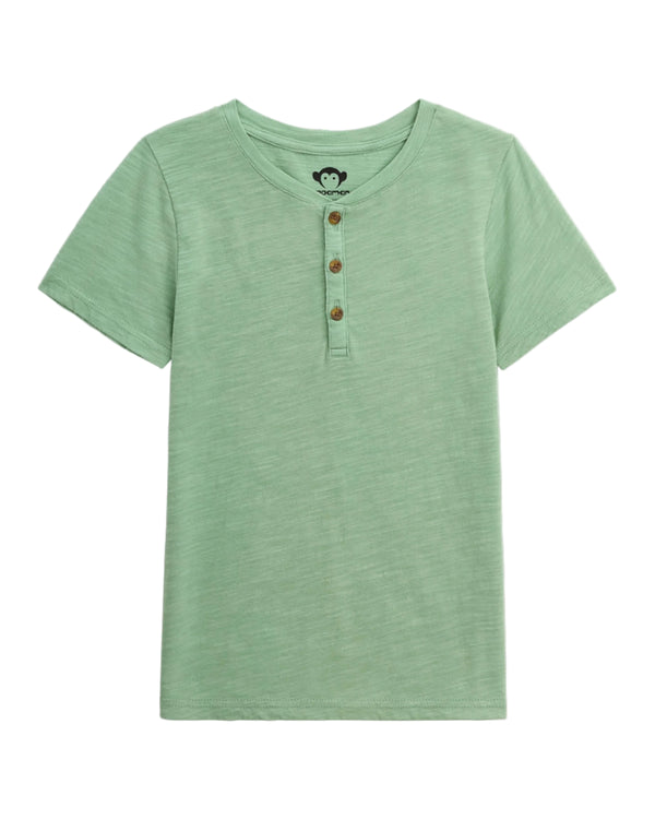 Pistachio Day Party Henley Tee