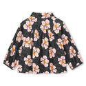 Green and Pink Flower Blouse