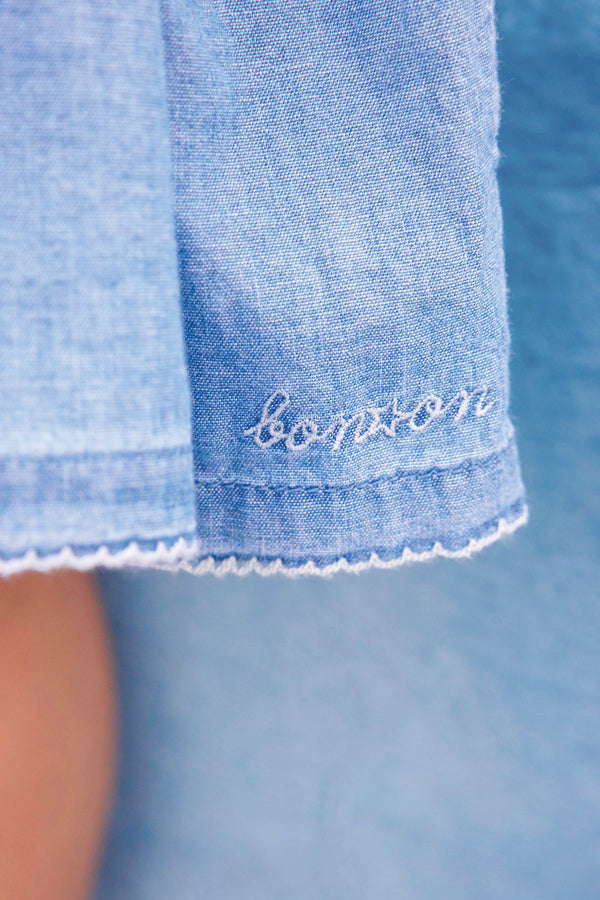 Blue Chambray Lulu Dress