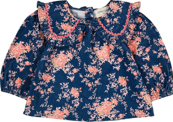 Navy Baby Corduroy Sybillette Tunic