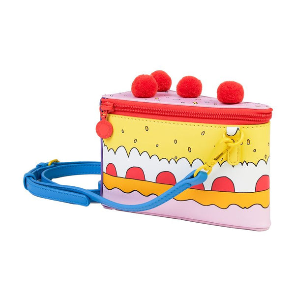 Multicolor Shoulder Cake Bag