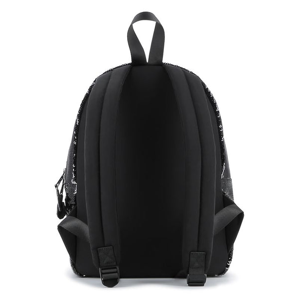 Black Glitter Backpack
