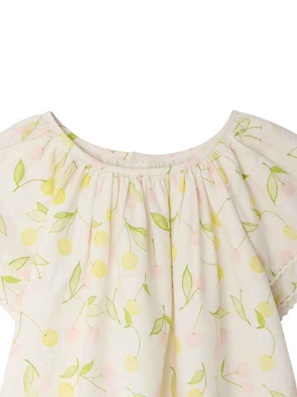 White Cherry Salome Dress