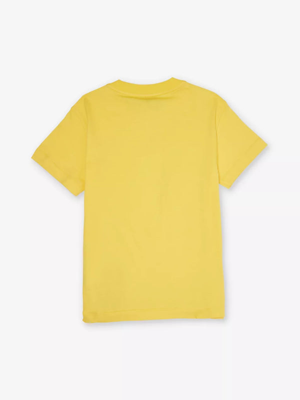 Yellow Short Sleeve Tee with Square FF