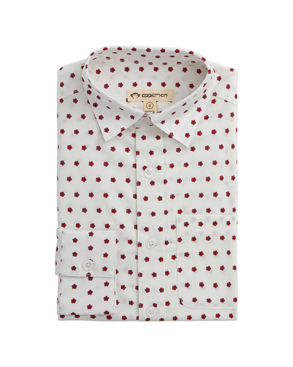 Red Hibiscus Standard Shirt